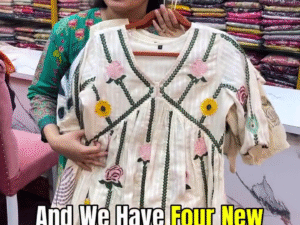 Women Floral Embroidered Puff Sleeve Fit & Flare Dress