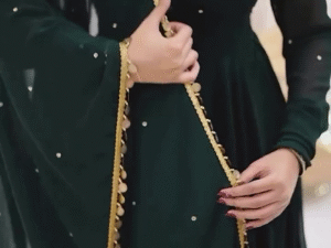 Beautiful Trending New Design Georgette Top and Pant with Dupatta Set