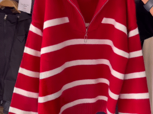 Stylish Knit Sweaters – Trendy Stripes, Cozy Feel, Perfect Winter Wear