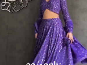 💃 Gorgeous Purple Lehenga – Perfect for Weddings & Parties 🎉