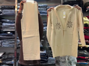 “Elegant Winter Knitted Co-Ord Set for Women | Premium Warm Wear with Embroidered Detailing | Stylish & Cozy Fit”