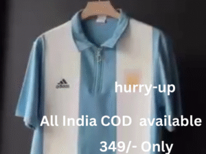 Premium Fan Edition Half-Zip Sports Jersey for Men | Smooth Dry-Fit Football Training Tee ⚽🔥