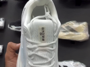 GIVCEHIN Premium All White Sneakers – Lightweight Breathable Running Shoes for Men (Classic White Edition) 🤍👟🔥