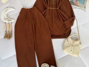 ❤️ Ruby Luxe Textured Co-Ord Set ❤️✨