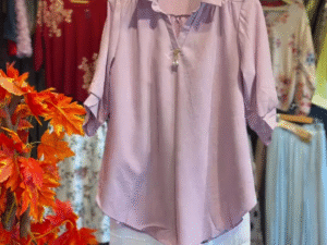 SHIASHI Embellished Coat-Collar Shirt with Pants – Elegant Contemporary Co-Ord Set