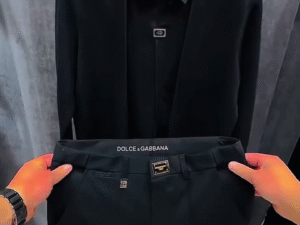 Sleek Power Dressing: All-Black Formal Ensemble with Modern Luxury Appeal