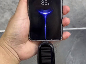 Power Anywhere: Compact Solar Charger for On-the-Go Smartphone Charging