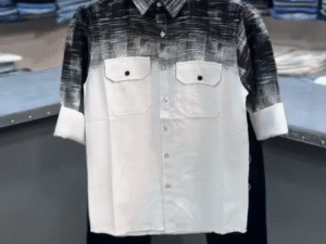 Stylish Gradient Casual Shirt and denim– Trendy Men’s Fashion Wear